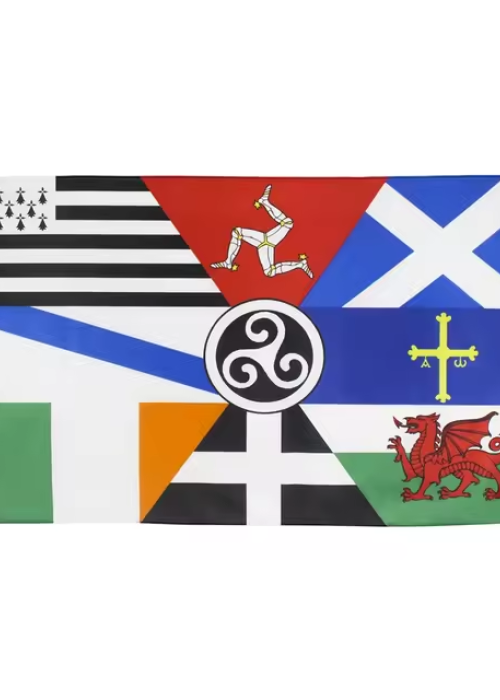 9 Nations European Pan-Celtic Flag 3x5