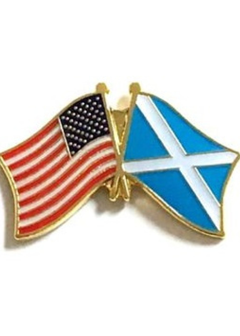 Scotland US Friendship pin
